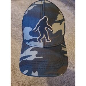 Camo Bigfoot Sasquatch Hat Cap Snapback Trucker Hat, Jedco